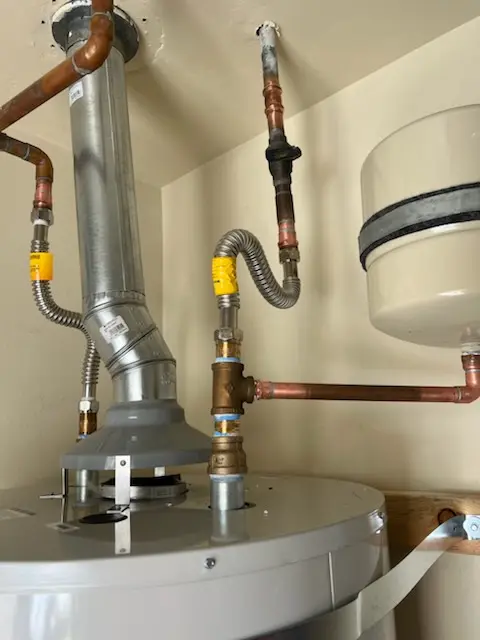 Water heater installation and plumbing repair in Grafton